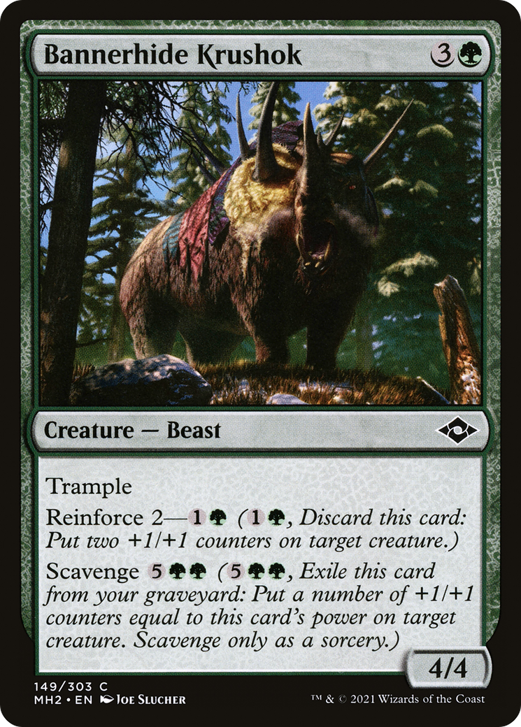 Bannerhide Krushok (MH2-149) [Modern Horizons 2] Foil