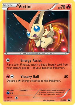 Victini (XY189/211) [XY Promos] Holofoil - Promo