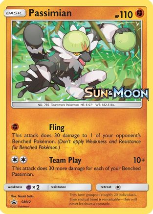 Passimian - SM12 (Prerelease) (SM12/248) [SM Promos] Holofoil - Promo