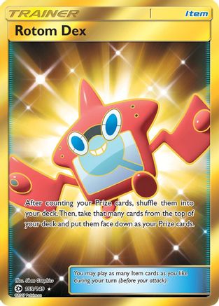 Rotom Dex (Secret) (159/149) [SM Base Set] Holofoil - Secret Rare