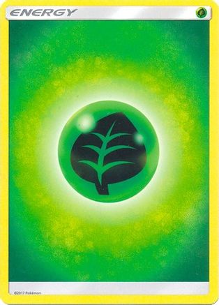 Grass Energy (2017 Unnumbered) (164/149) [SM Base Set] Reverse Holofoil - Common