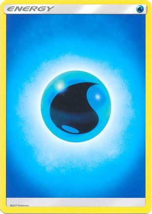 Water Energy (2017 Unnumbered) (166/149) [SM Base Set] Reverse Holofoil - Common