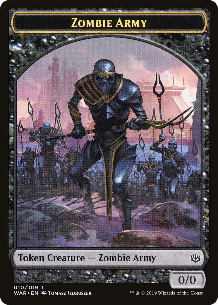 Zombie Army Token (WAR-010) [War of the Spark Tokens]