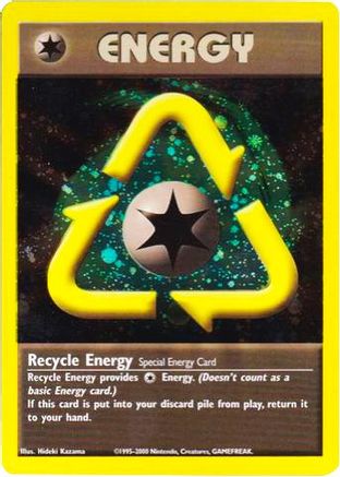 Recycle Energy (WotC 2002 League Promo) [League & Championship Cards] Holofoil - Promo