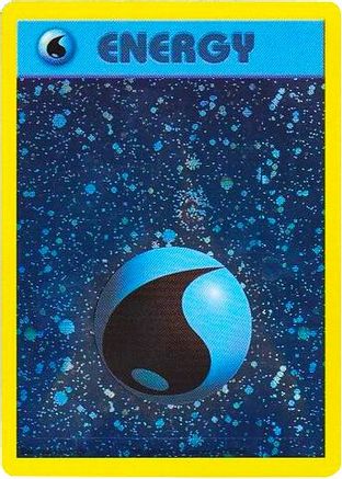 Water Energy (WotC 2002 League Promo) [League & Championship Cards] Holofoil - Promo