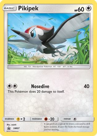 Pikipek (SM07/248) [SM Promos] Holofoil - Promo