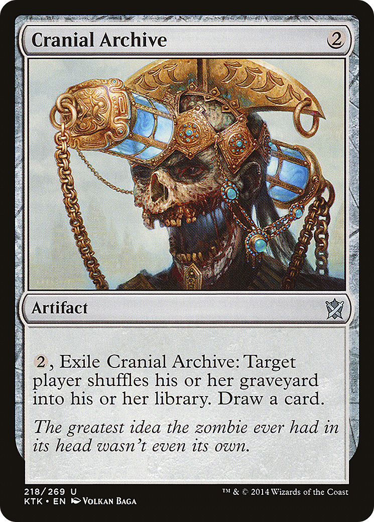 Cranial Archive (KTK-218) [Khans of Tarkir]