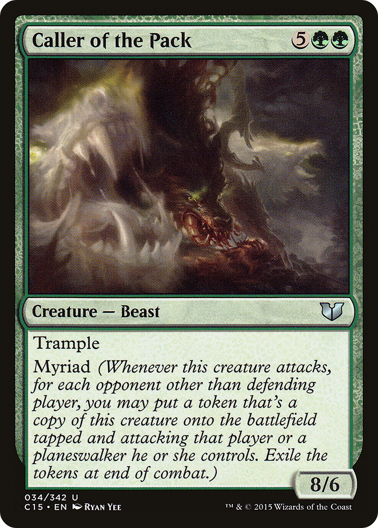 Caller of the Pack (C15-034) [Commander 2015]
