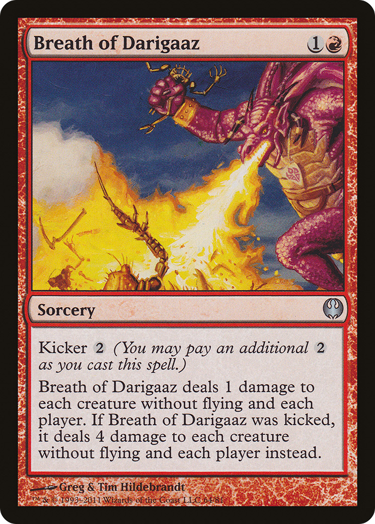 Breath of Darigaaz (DDG-064) [Duel Decks: Knights vs. Dragons]
