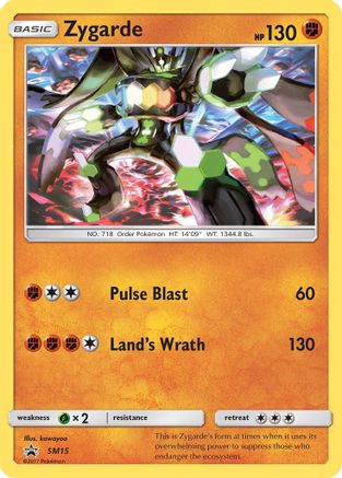 Zygarde - SM15 (SM15/248) [SM Promos] Holofoil - Promo