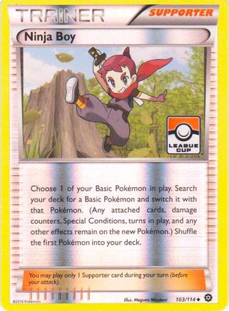 Ninja Boy (League Cup) (103/114) [League & Championship Cards] Reverse Holofoil - Promo