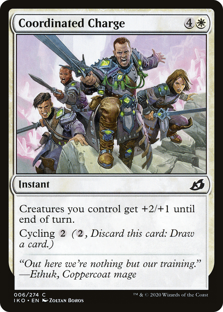 Coordinated Charge (IKO-006) [Ikoria: Lair of Behemoths]