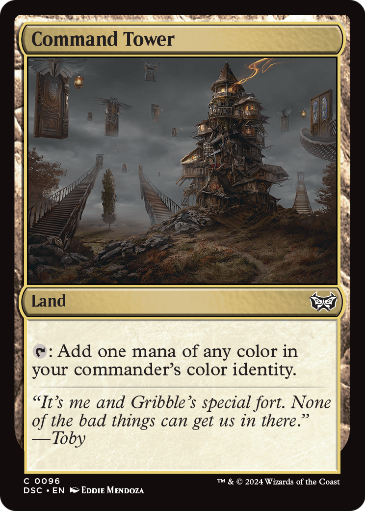 Command Tower (DSC-096) [Duskmourn: House of Horror Commander]