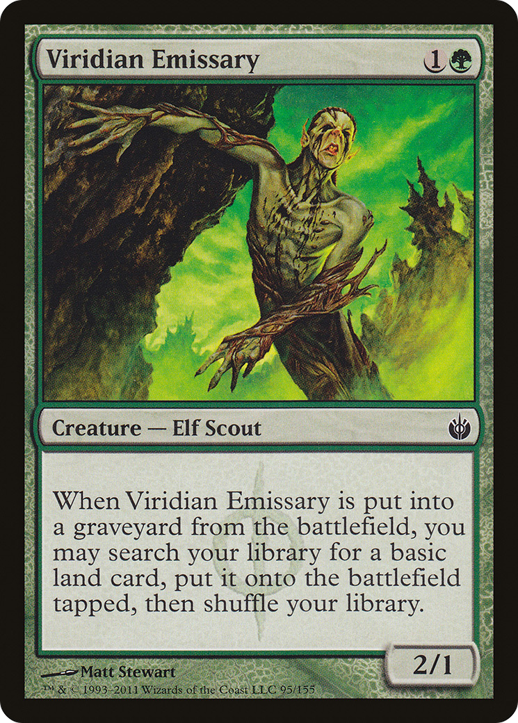 Viridian Emissary (MBS-095) [Mirrodin Besieged]