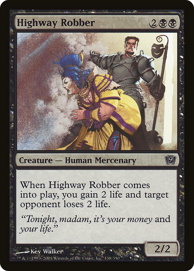Highway Robber (9ED-138) [9th Edition] Foil