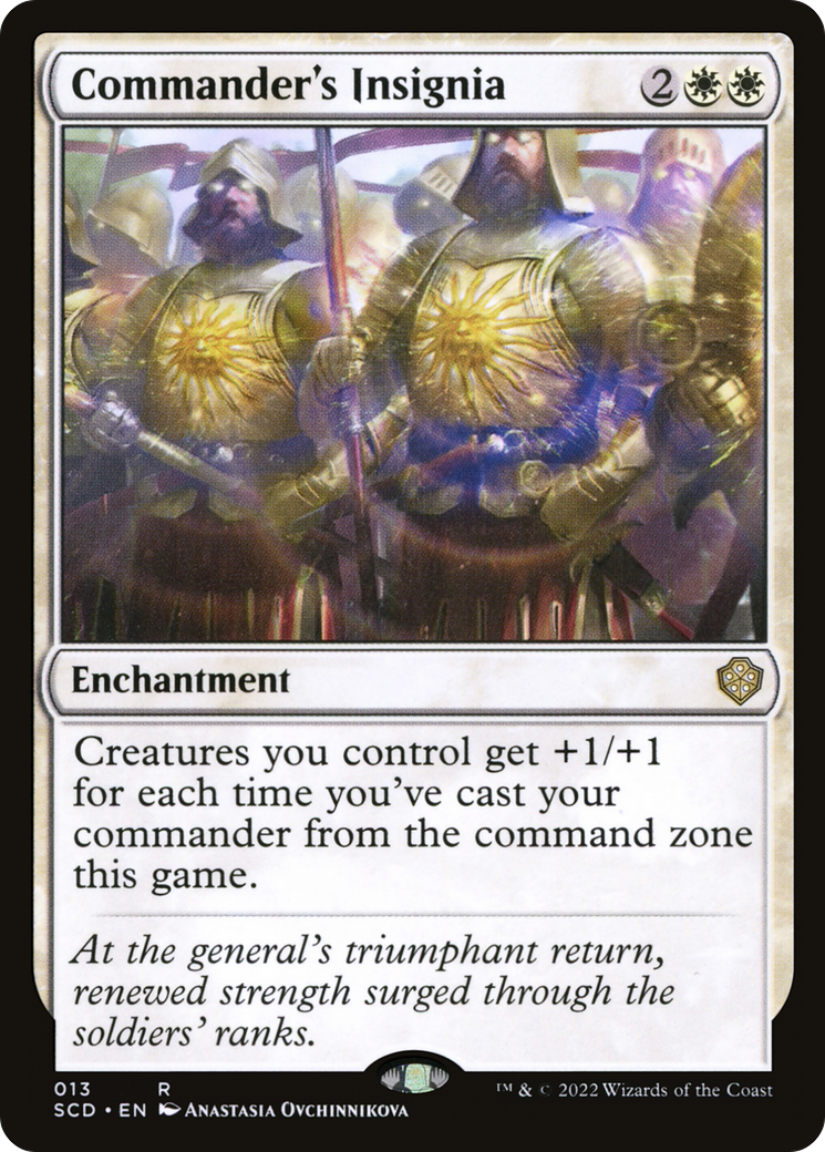 Commander's Insignia (SCD-013) [Starter Commander Decks]