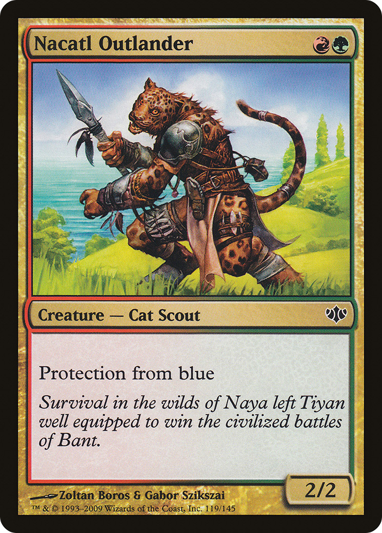 Nacatl Outlander (CON-119) [Conflux] Foil