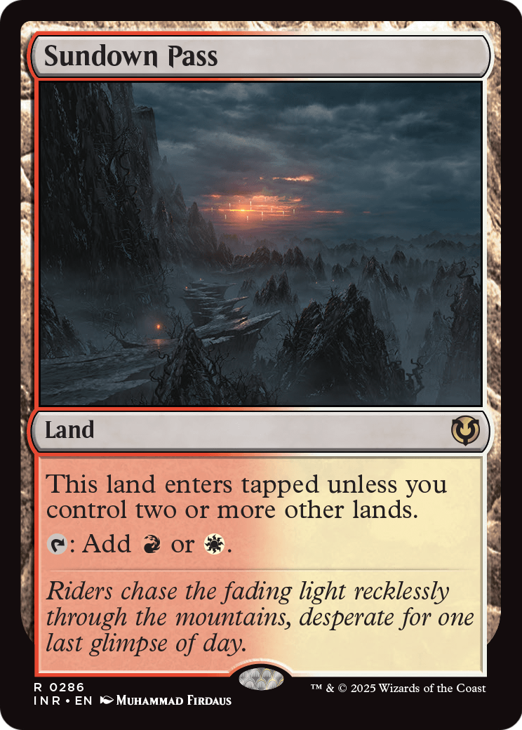 Sundown Pass (INR-286) [Innistrad Remastered]