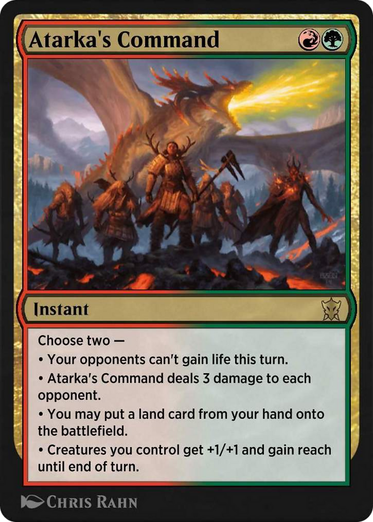 Atarka's Command (HA5-021) [Historic Anthology 5]