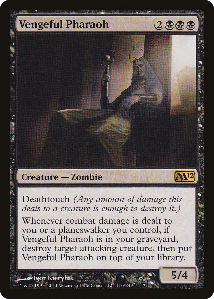Vengeful Pharaoh (M12-116) [Magic 2012]