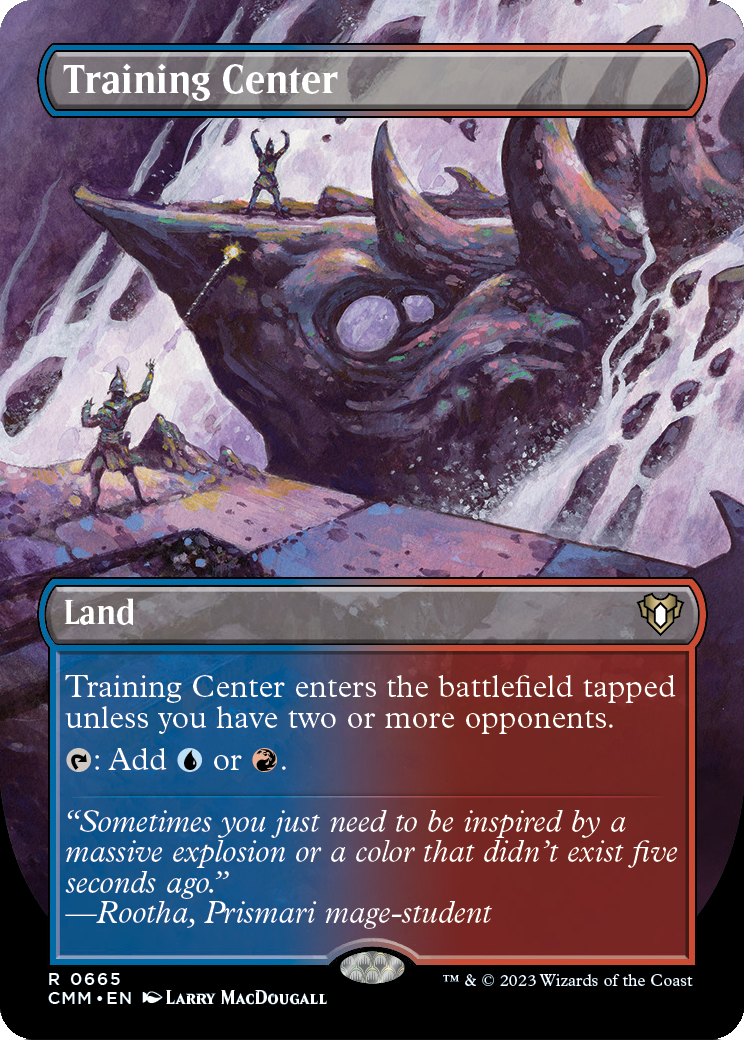 Training Center (Borderless) (CMM-665) [Commander Masters]