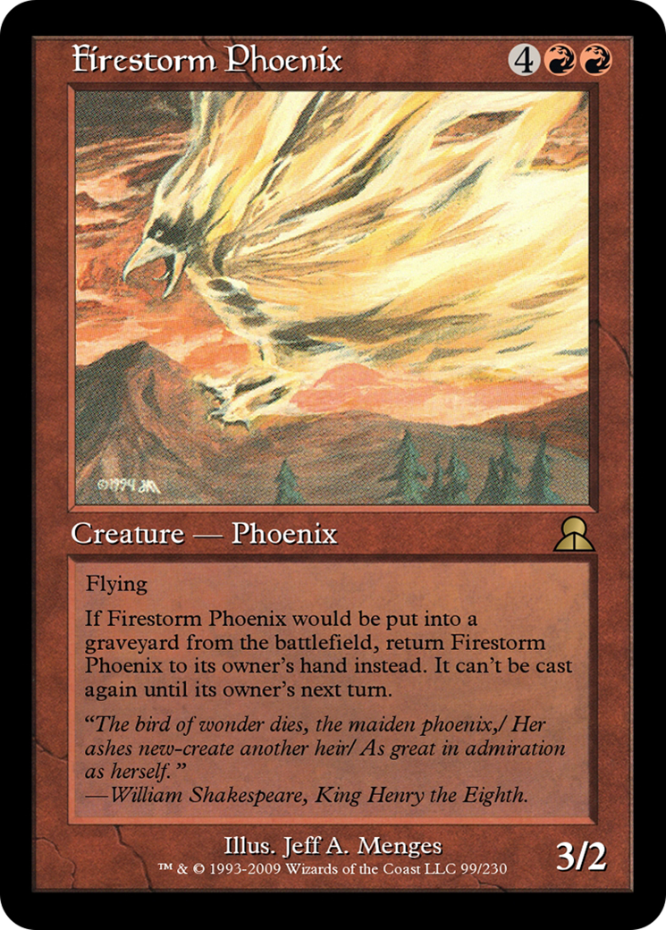 Firestorm Phoenix (ME3-099) [Masters Edition III]