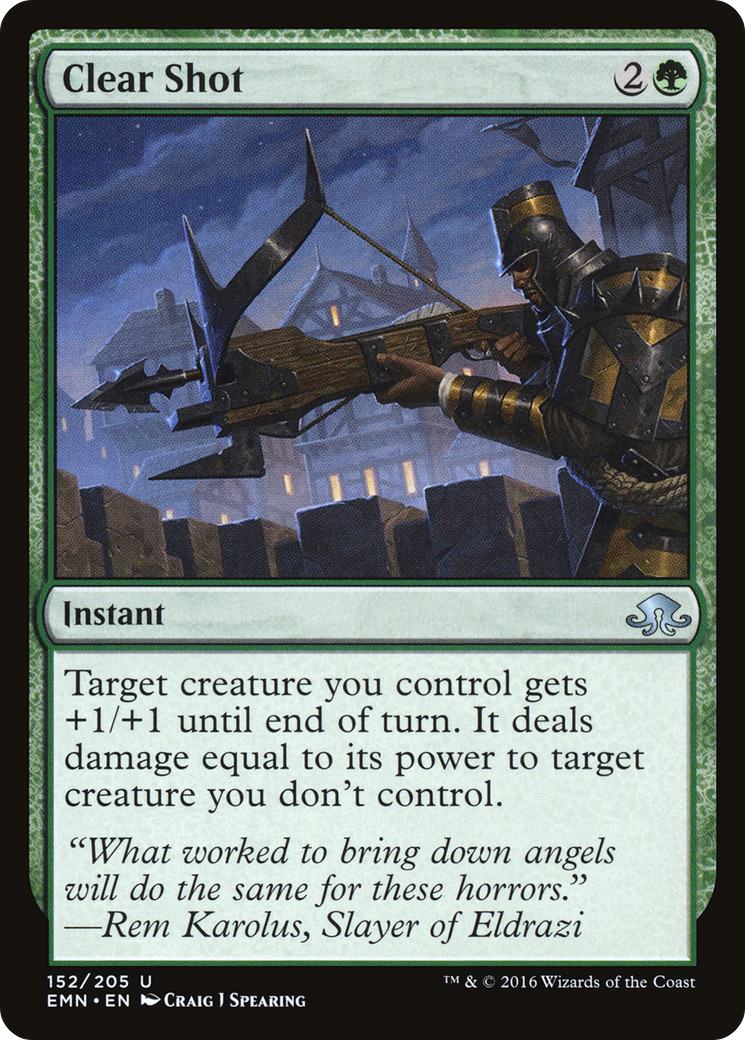 Clear Shot (EMN-152) [Eldritch Moon]