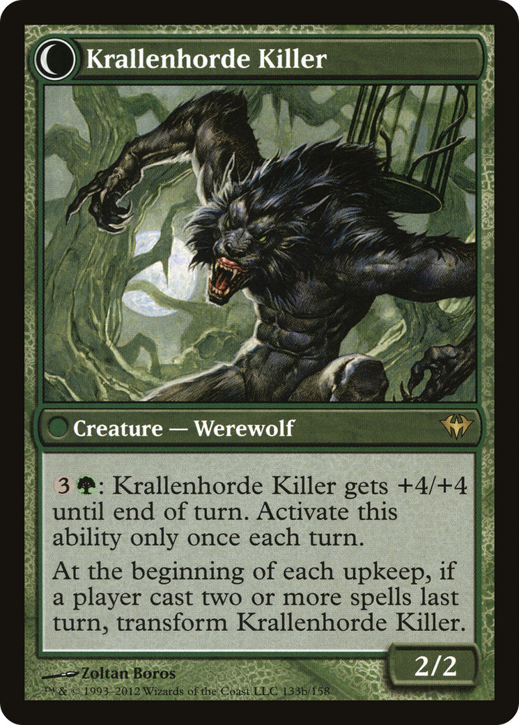 Wolfbitten Captive (DKA-133) [Dark Ascension] Foil
