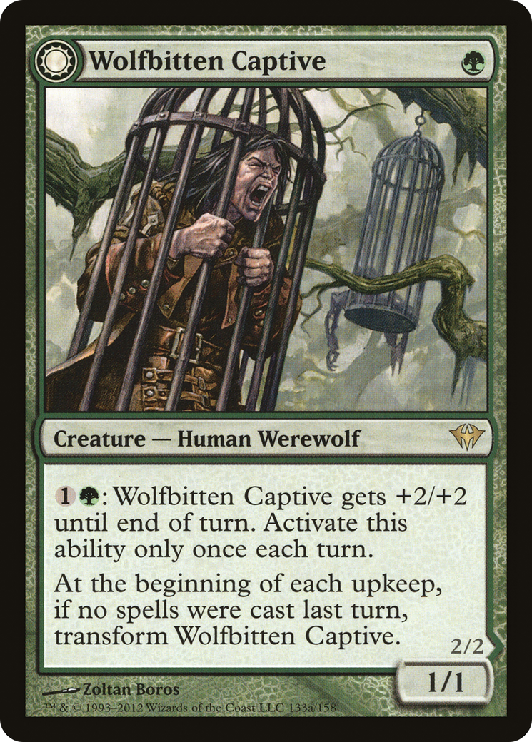 Wolfbitten Captive (DKA-133) [Dark Ascension] Foil
