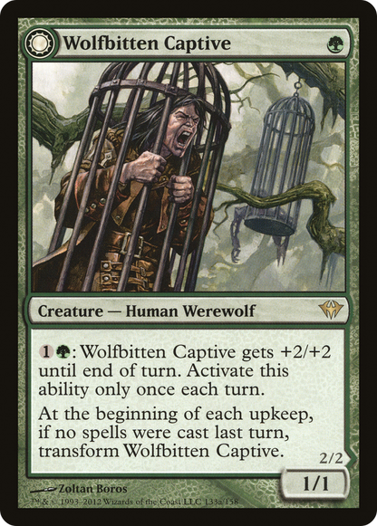 Wolfbitten Captive (DKA-133) [Dark Ascension] Foil
