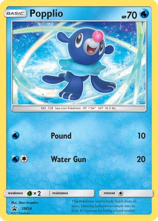 Popplio - SM24 (SM24/248) [SM Promos] Holofoil - Promo