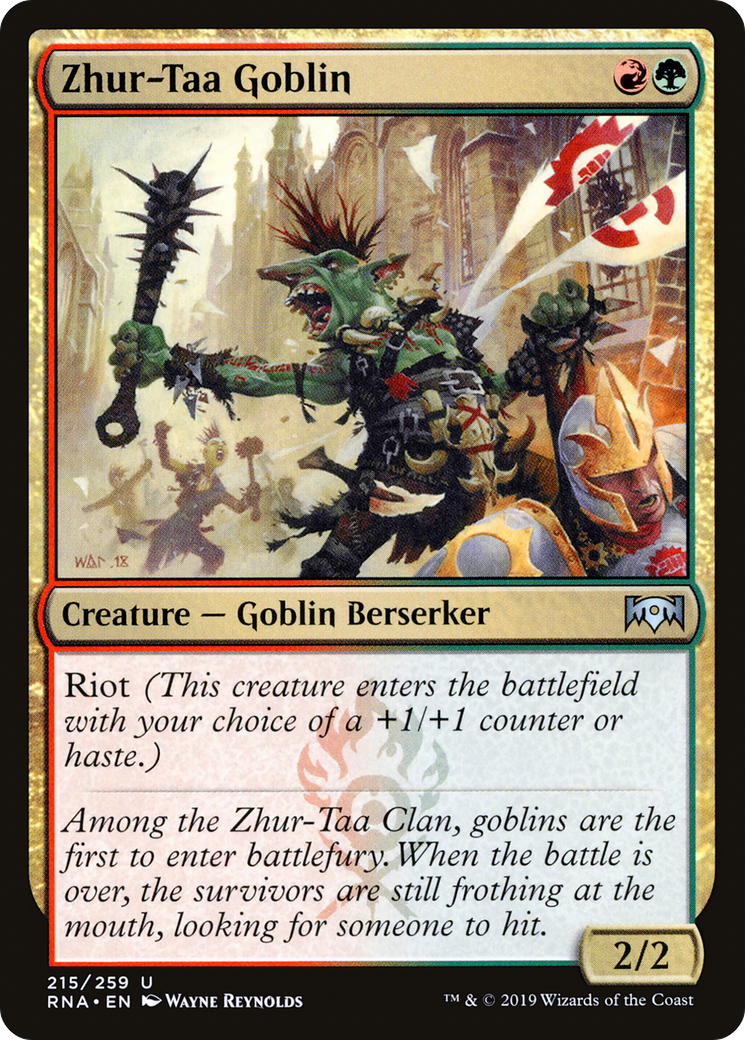 Zhur-Taa Goblin (RNA-215) [Ravnica Allegiance] Foil