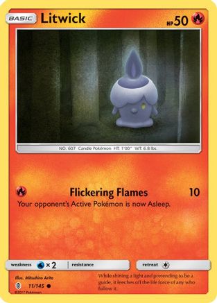 Litwick (011/145) [SM  Guardians Rising] - Common