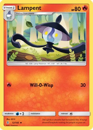 Lampent (012/145) [SM  Guardians Rising] - Uncommon