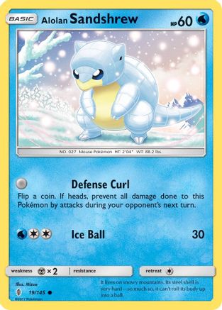 Alolan Sandshrew (019/145) [SM  Guardians Rising] - Common