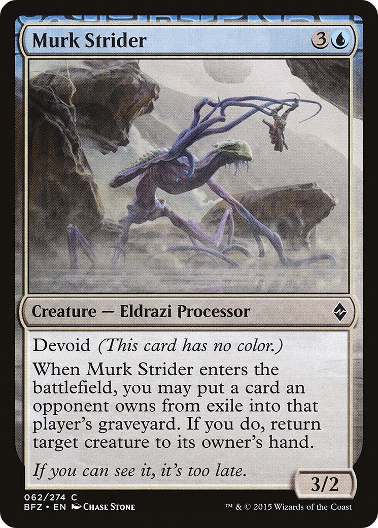 Murk Strider (BFZ-062) [Battle for Zendikar] Foil