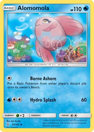 Alomomola (036/145) [SM  Guardians Rising] - Uncommon