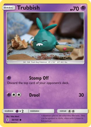 Trubbish (050/145) [SM  Guardians Rising] - Common