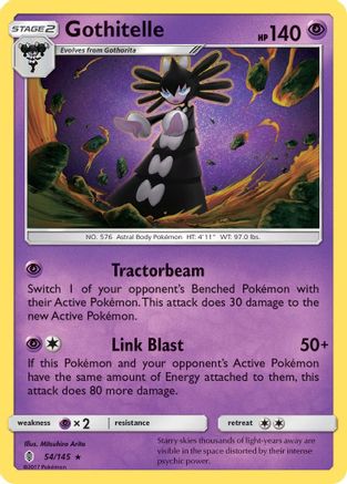 Gothitelle (054/145) [SM  Guardians Rising] - Rare