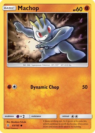 Machop (063/145) [SM  Guardians Rising] - Common