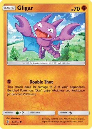 Gligar (067/145) [SM  Guardians Rising] - Common