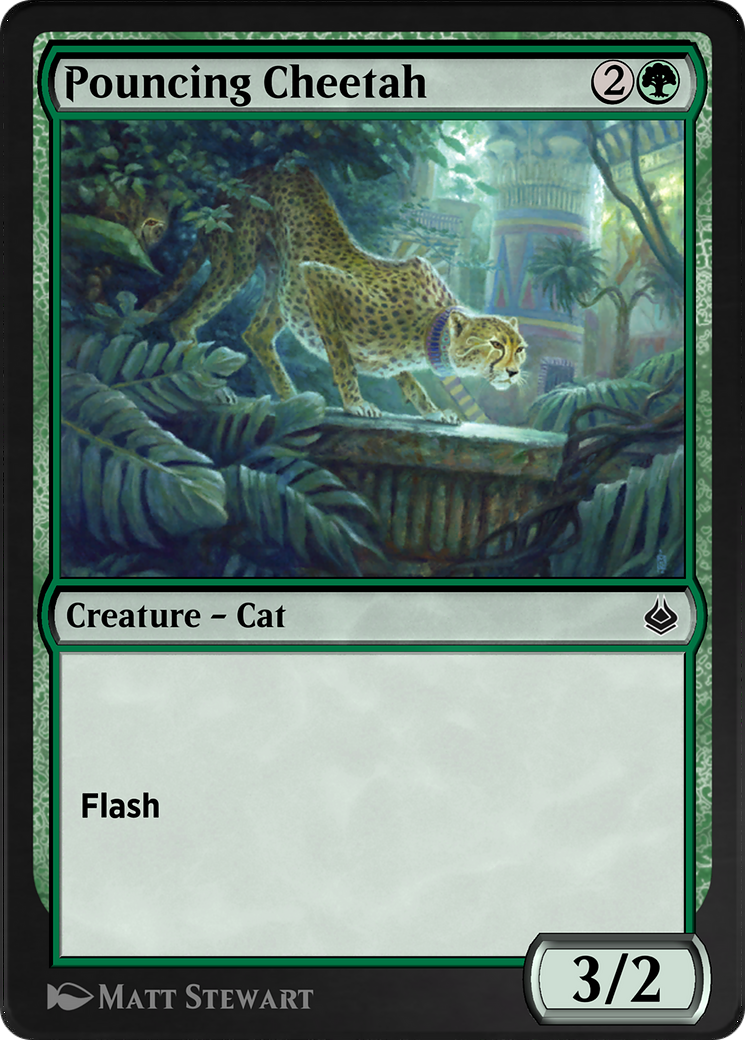 Pouncing Cheetah (AKR-207) [Amonkhet Remastered]