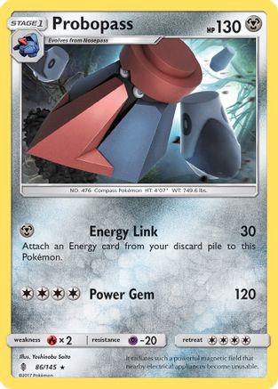 Probopass (86/145) [SM  Guardians Rising] - Rare