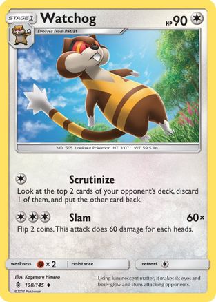 Watchog (108/145) [SM  Guardians Rising] - Uncommon