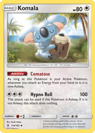 Komala (114/145) [SM  Guardians Rising] - Uncommon