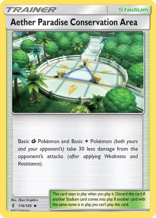 Aether Paradise Conservation Area (116/145) [SM  Guardians Rising] - Uncommon