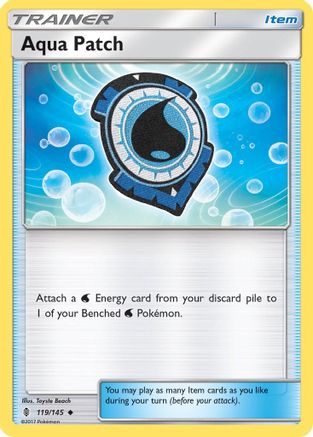 Aqua Patch (119/145) [SM  Guardians Rising] - Uncommon