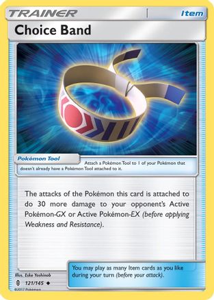 Choice Band (121/145) [SM  Guardians Rising] - Uncommon