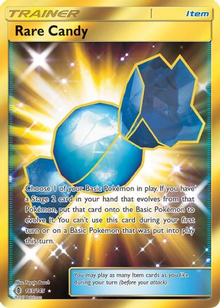 Rare Candy (Secret) (165/145) [SM  Guardians Rising] Holofoil - Secret Rare