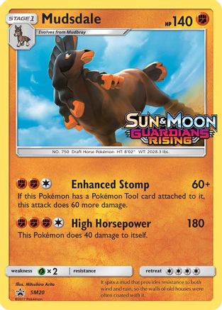 Mudsdale - SM20 (Prerelease) (SM20/248) [SM Promos] Holofoil - Promo